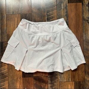 White Athletic Skort
